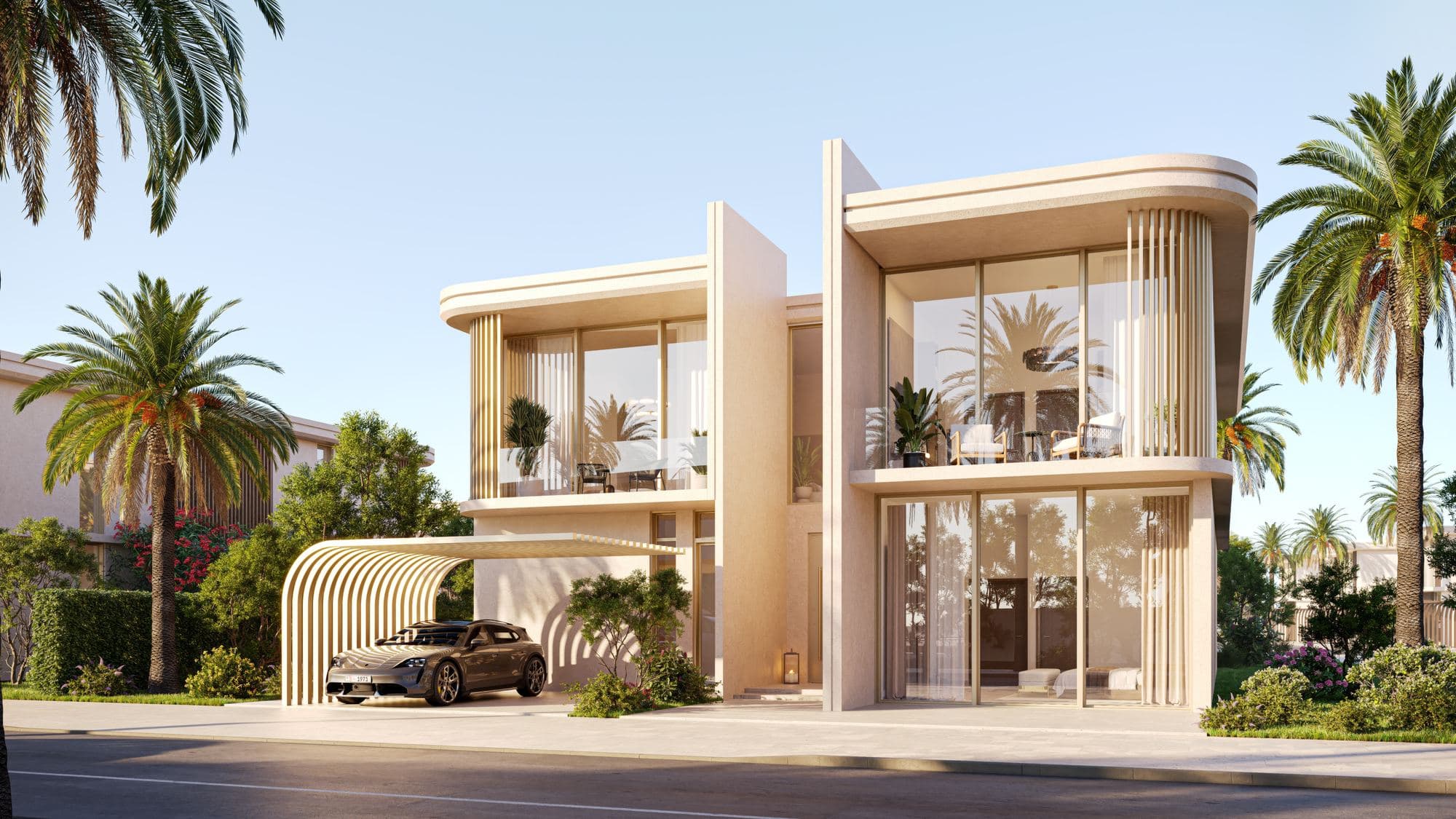 5-bed villa street view